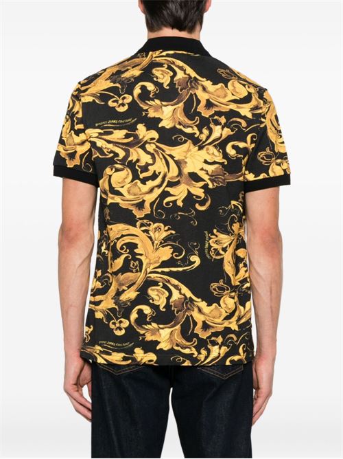 Polo uomo maniche corte Versace jeans Couture | 79GAG6S0JS514G89